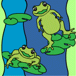 Two Frogs Pattern