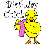 1st Birthday Chick