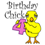4th Birthday Chick