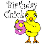 9th Birthday Chick