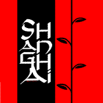 Shanghai White Text