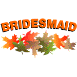 Autumn Leaves Bridesmaid