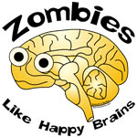 Zombies Like Happy Brains